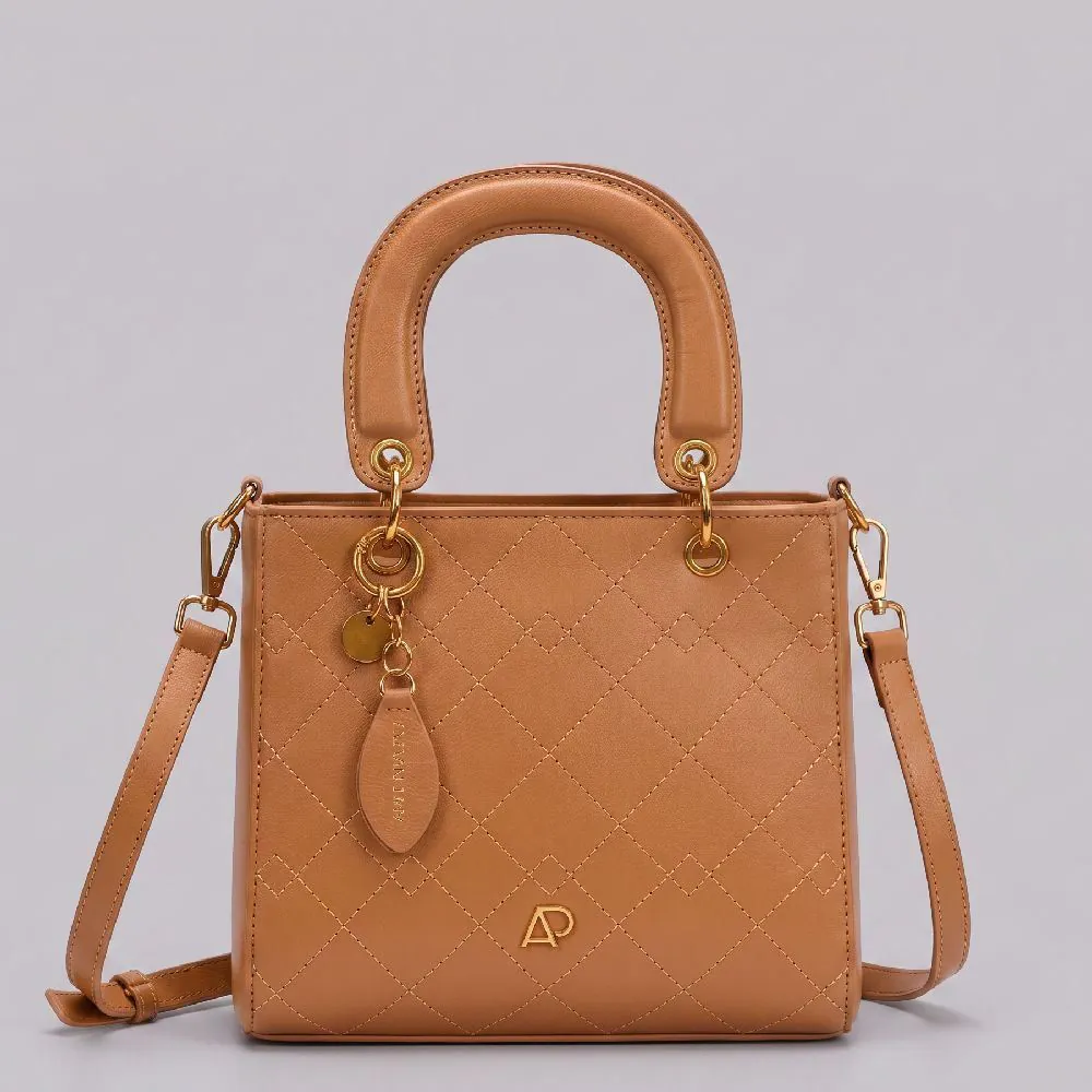 Bolsa Feminina Mini Bag Alice Palucci - Bege U