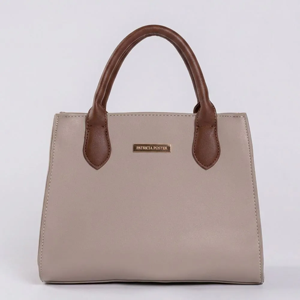 Bolsa Feminina Tote Bag Patricia Foster - Chocolate U