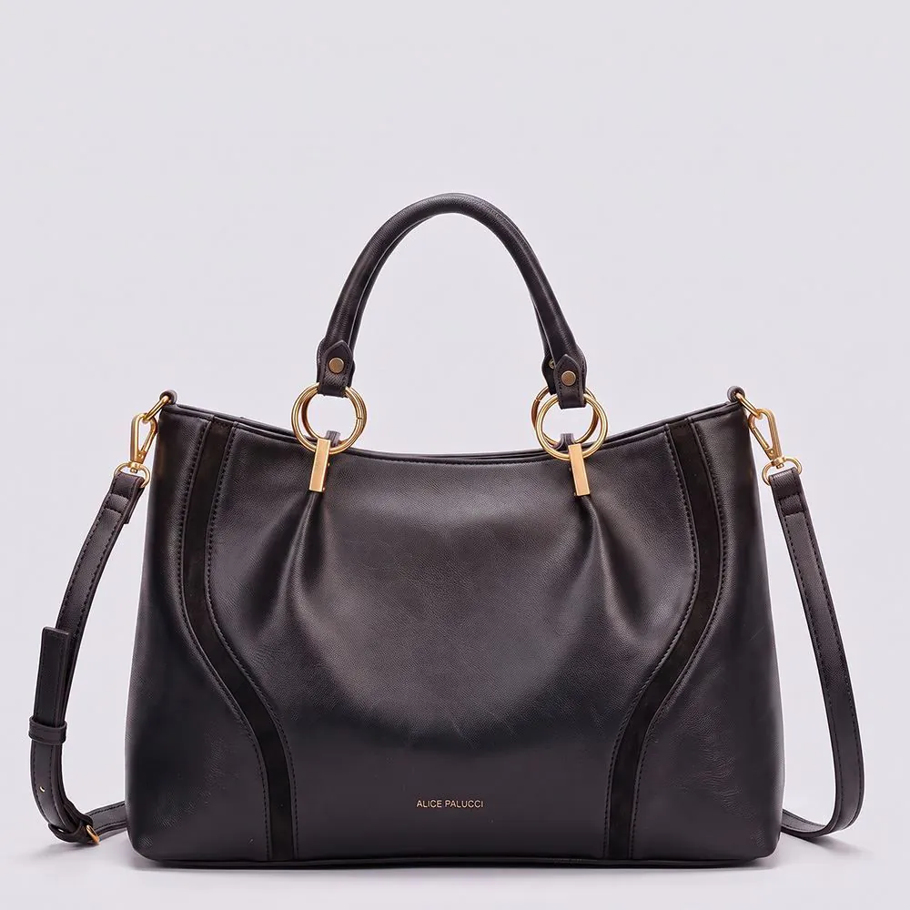 Bolsa Feminina Tiracolo Alice Palucci - Preto U
