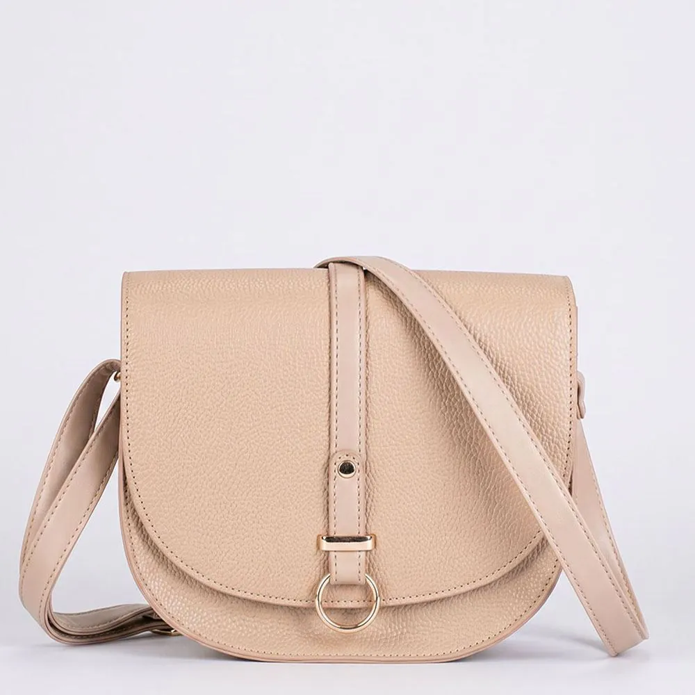 Bolsa Feminina Transversal Alice Palucci Taupe