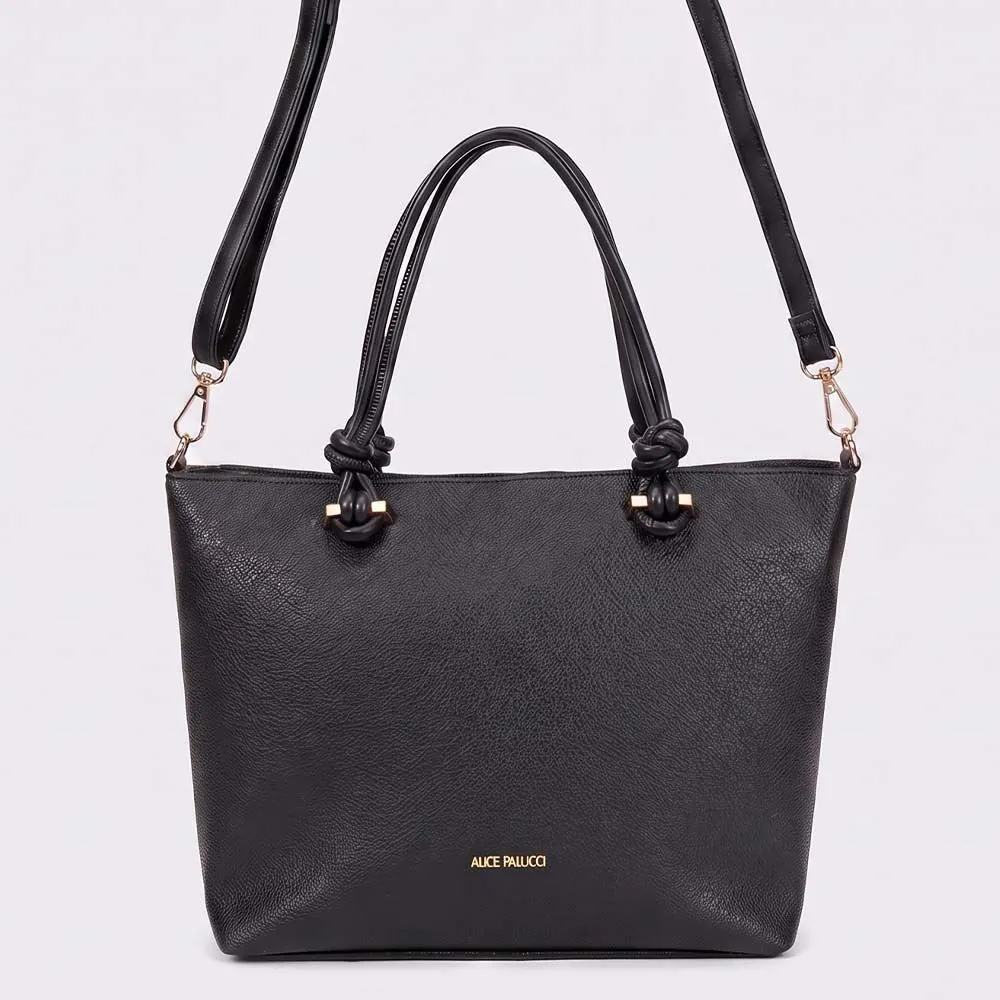 Bolsa Feminina Transversal Alice Palucci Preto