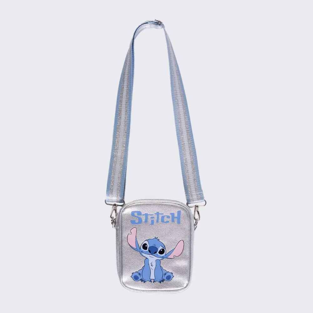 Bolsa Infantil Metalizada Disney - Stitch U