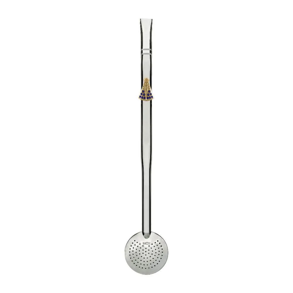 Bomba Chimarrão Inox Sem Rosca 28Cm Galant - Sortido