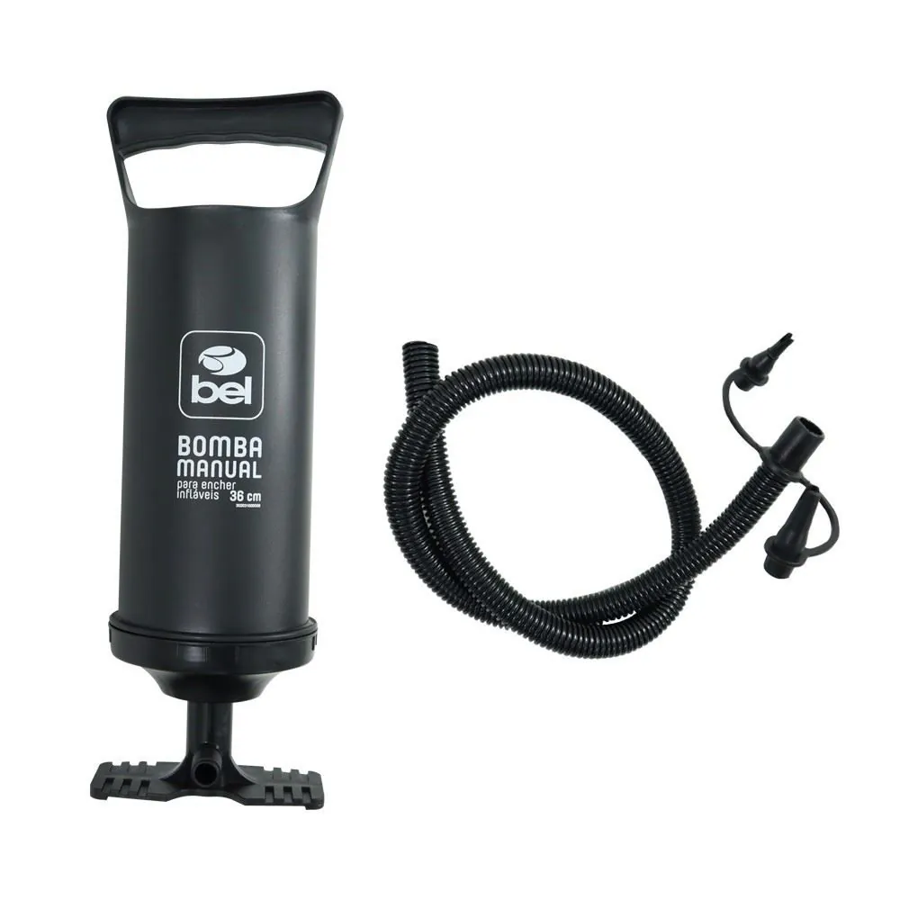 Bomba Manual para Infláveis 30Cm Bel de Polipropileno e Pvc - Preto