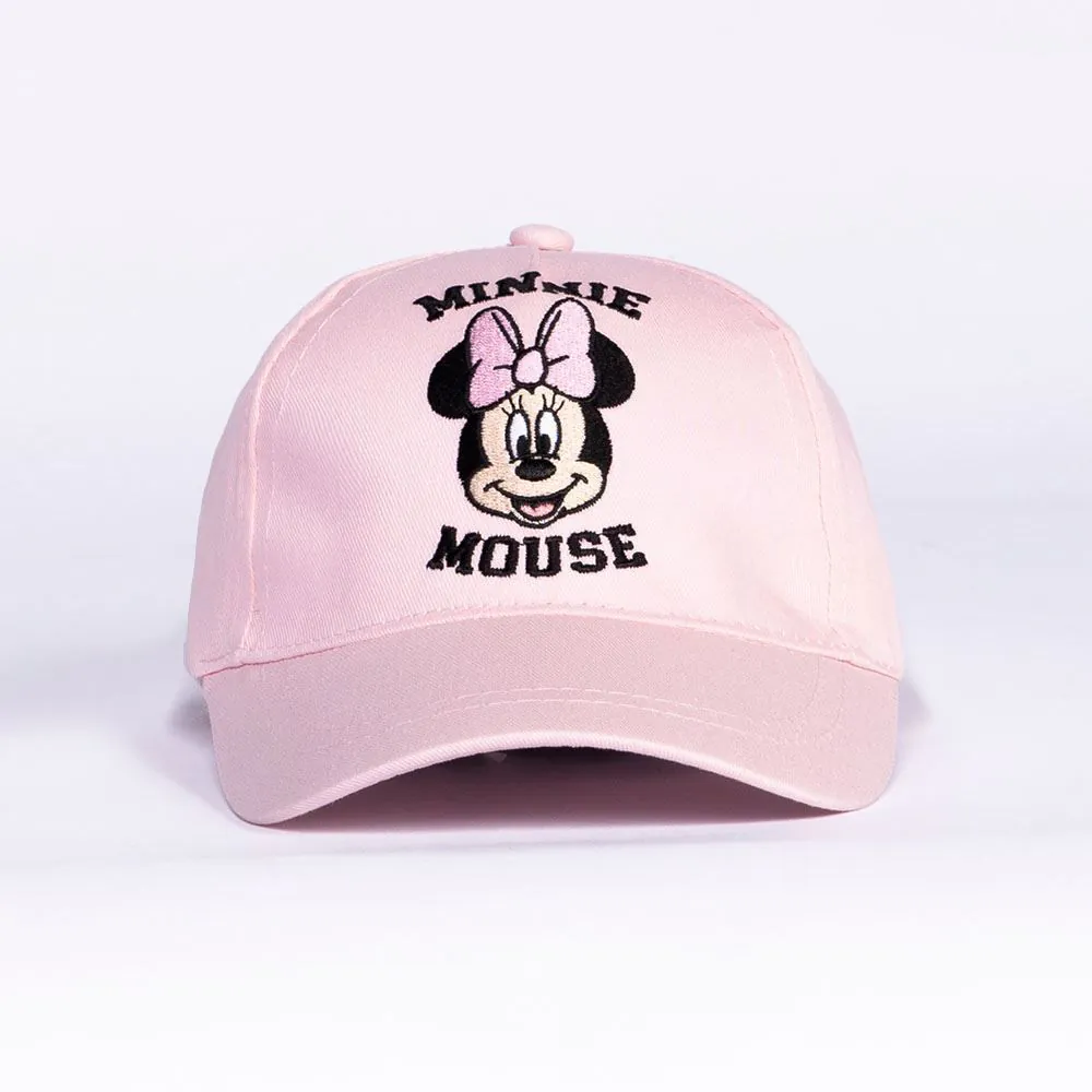 Boné Infantil Menina 1 a 3 Anos Minnie Mouse Disney - Rosa