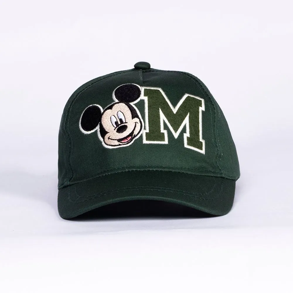 Boné Infantil Menino 4 a 10 Anos Mickey Mouse Disney - Verde