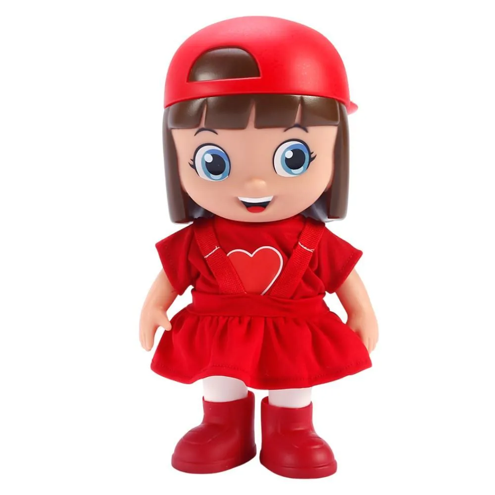 Boneca Aventureira Vermelha Gi Novabrink - 1241