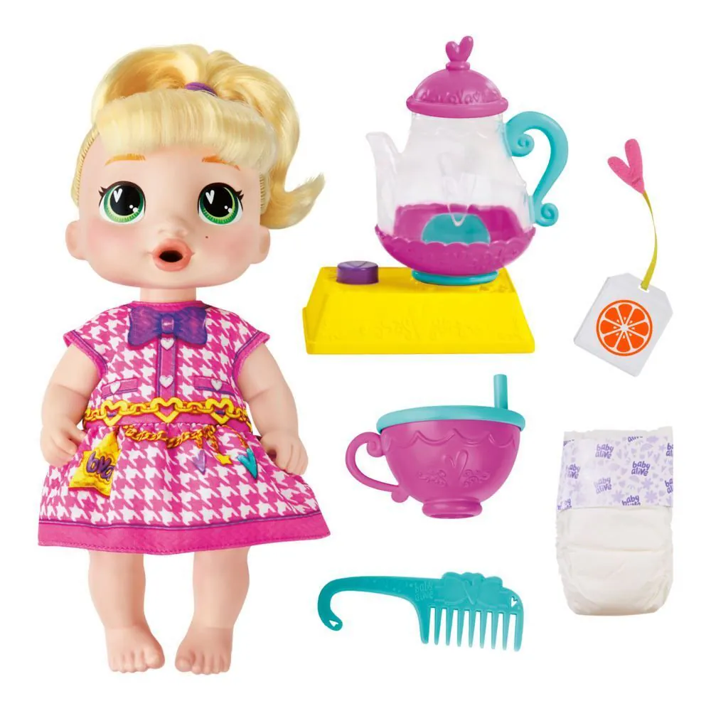 Boneca Baby Alive Festinha do Chá Hasbro - G0608