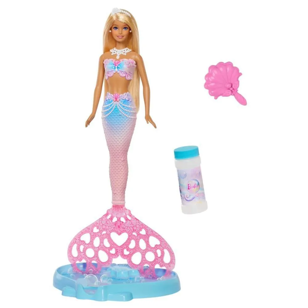 Boneca Barbie Cria Bolhas de Verdade Mattel