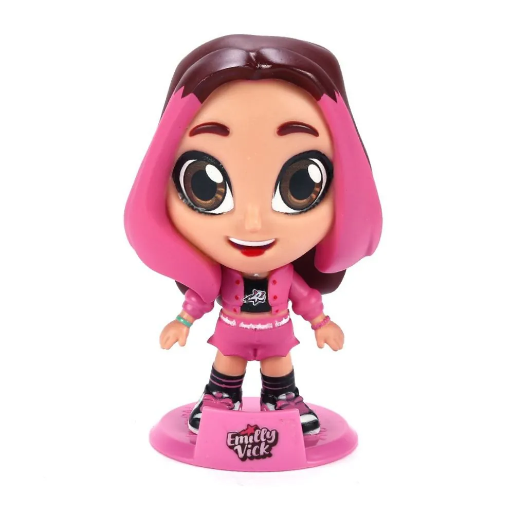Boneco de Vinil dos Rosa Emilly Vick - Algazarra Brinquedos