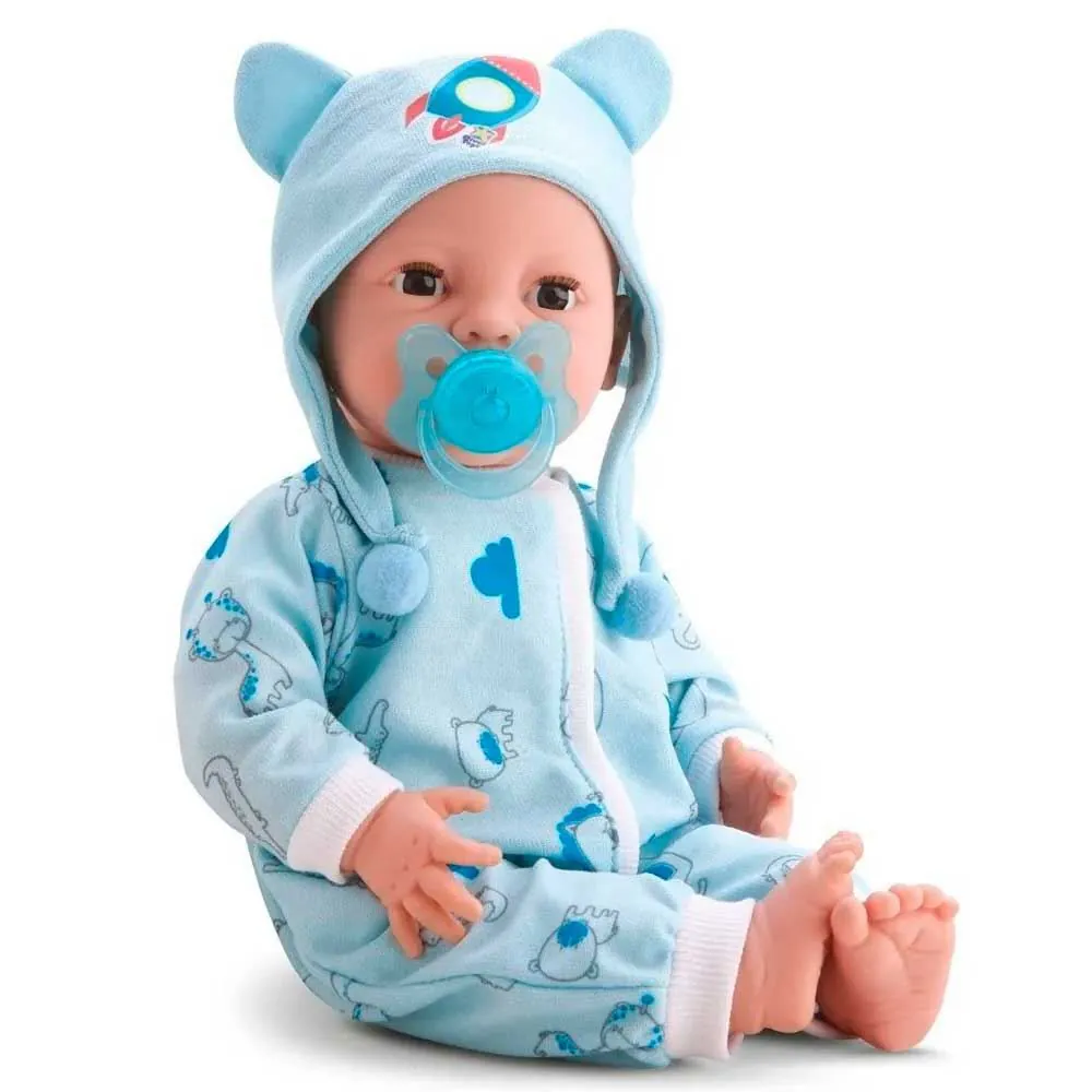 Boneca Diver New Born Brincando de Pijama Menino Divertoys - 8192