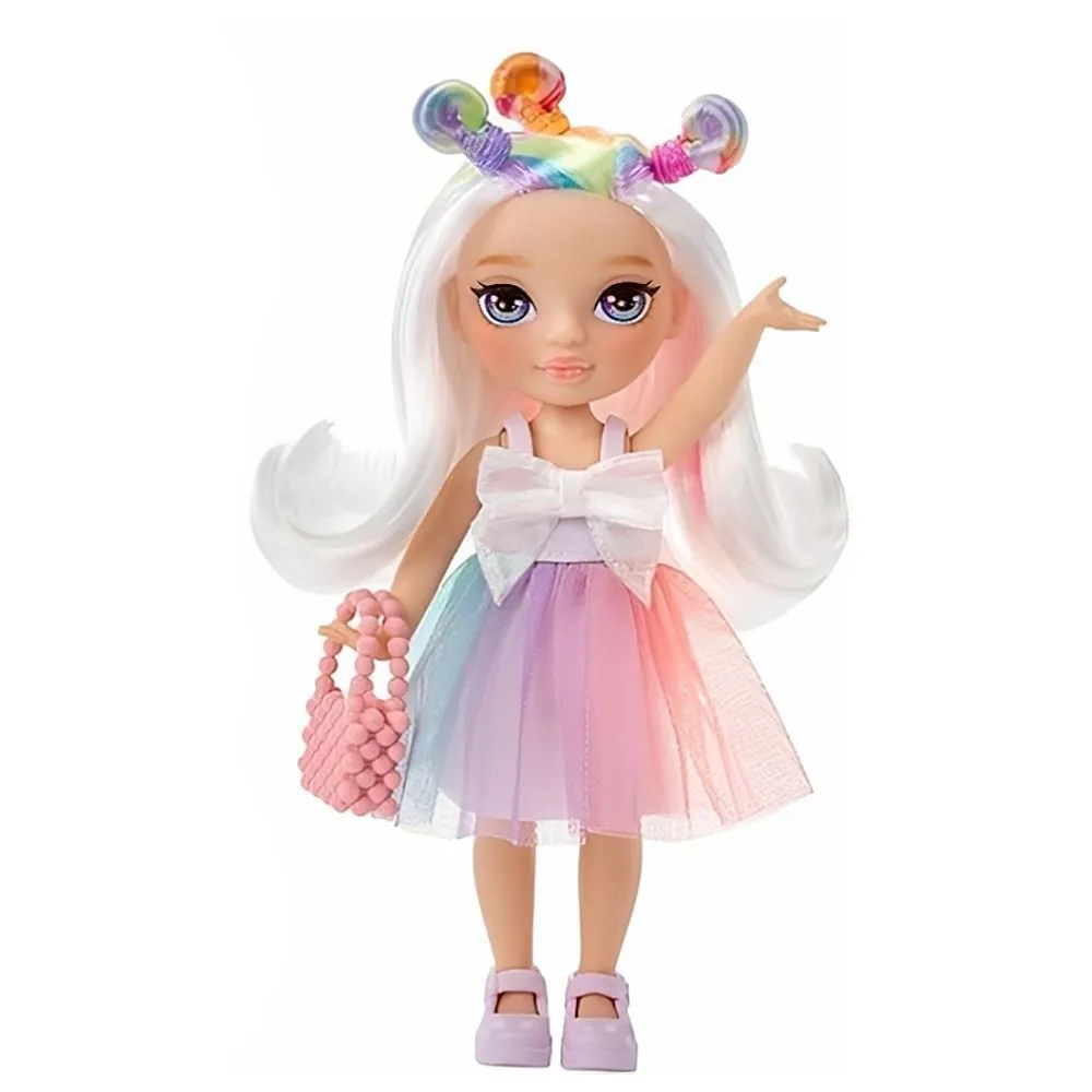 Mini Boneca Rainbow High m Brinq - Branco