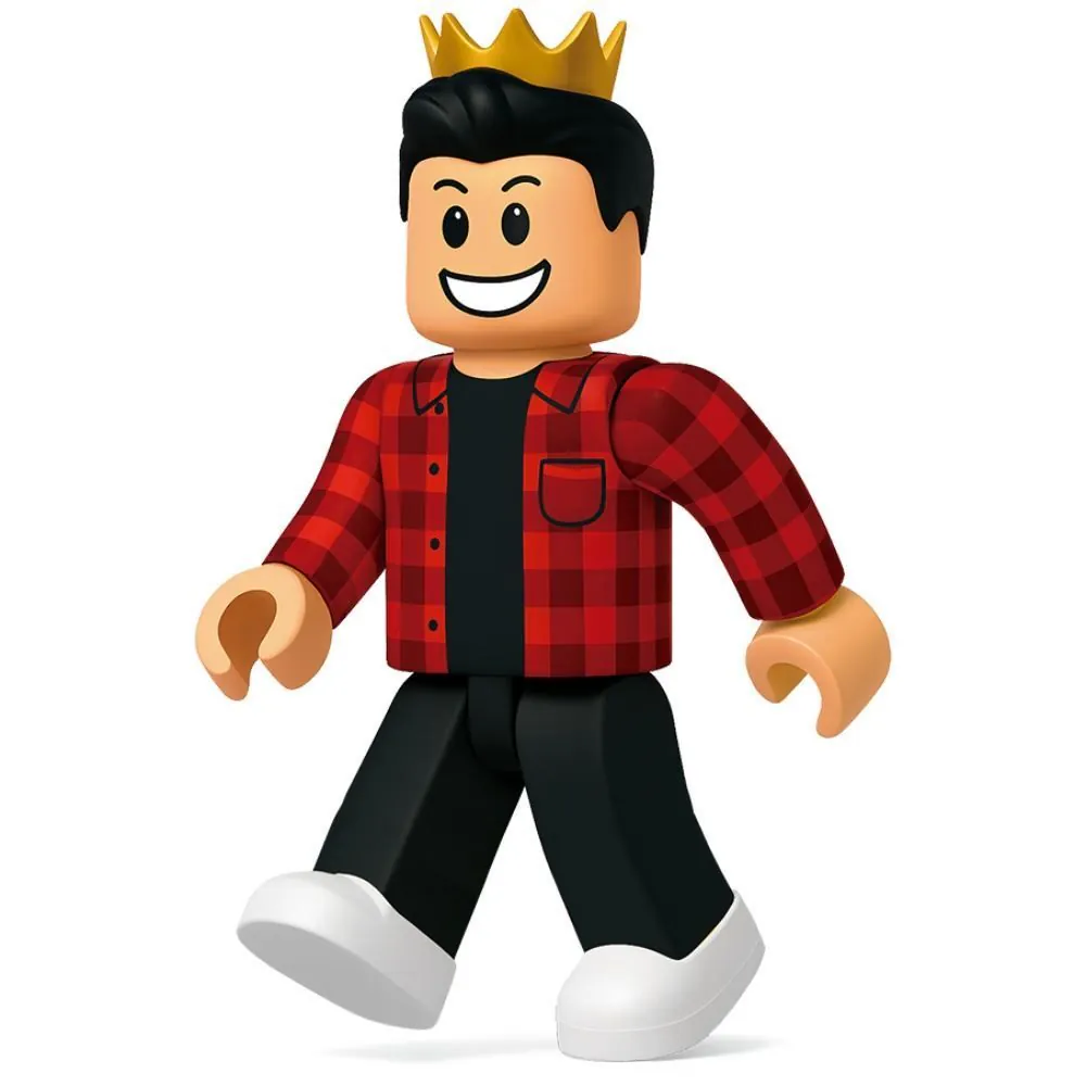 Boneco Articulado Nanndoblox Creativeblox Algazarra Brinquedos