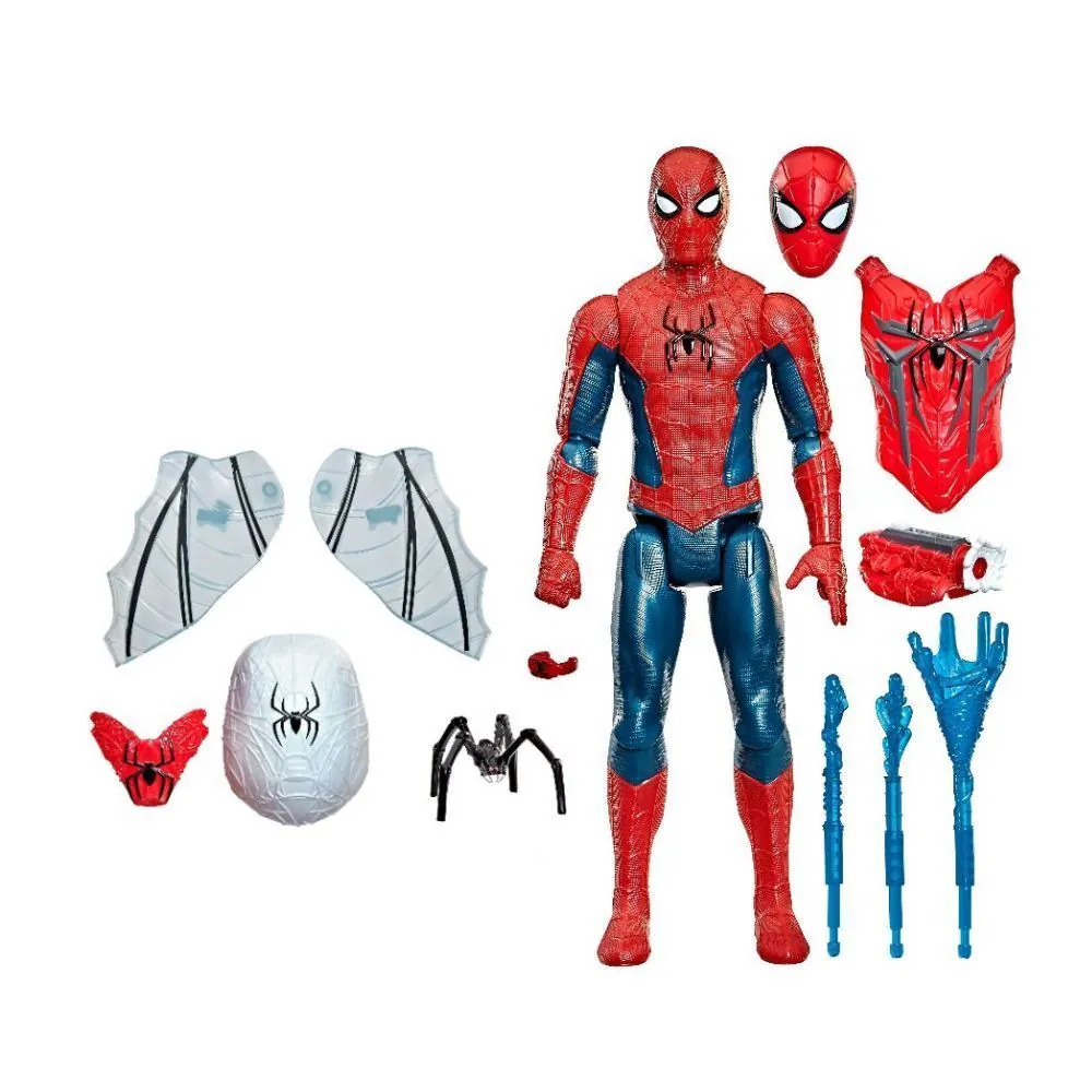 Boneco Homem-Aranha Brand New Day Série Titan com Equipamento de Teia Hasbro