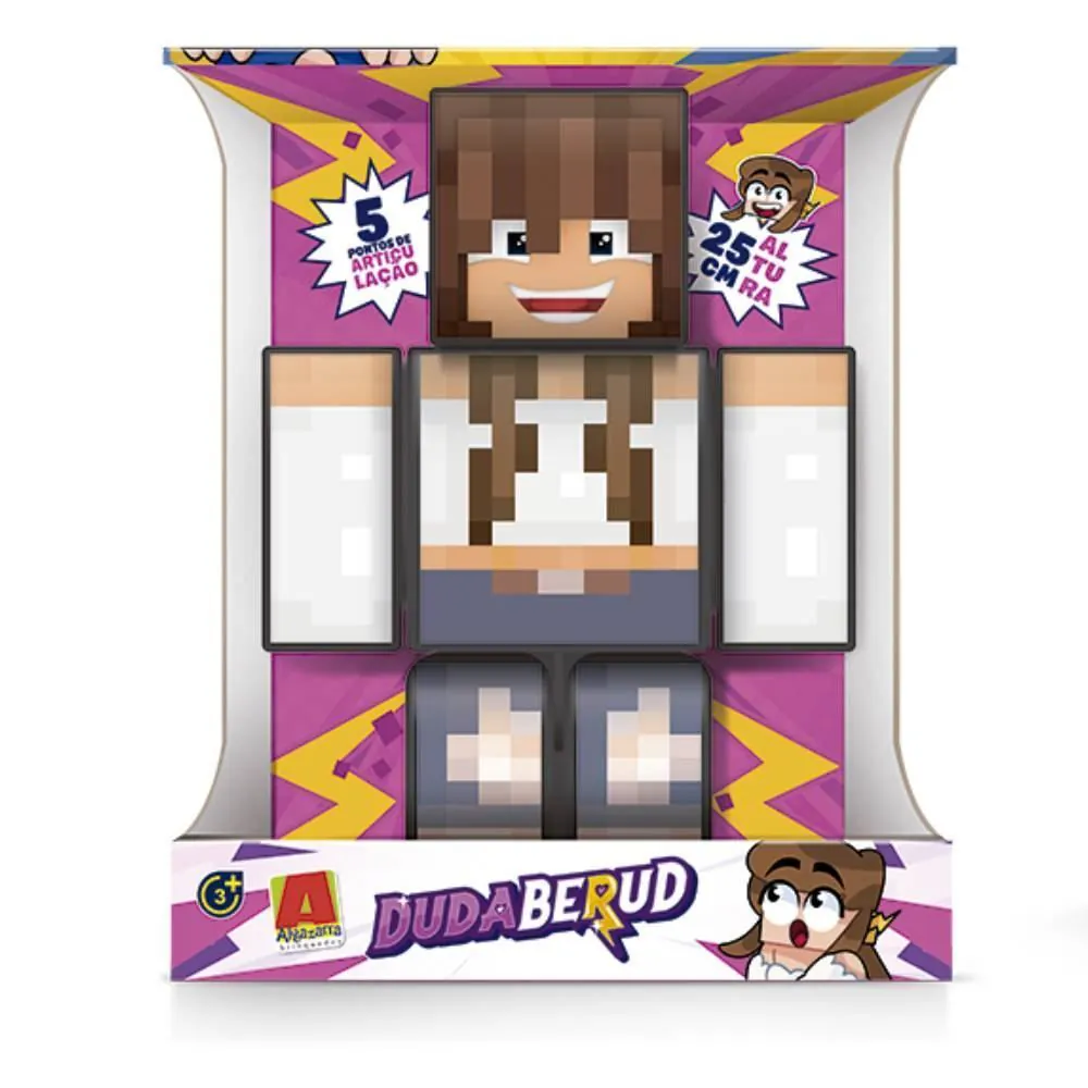 Boneco Duda Berudi Algazarra Brinquedos - 3.03.1288