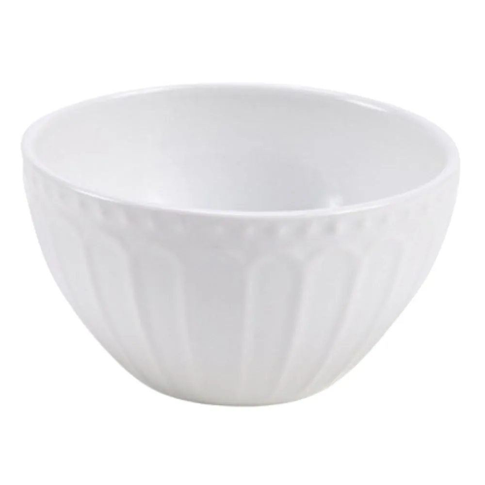 Bowl Cerâmica Vintage 550Ml - Branco