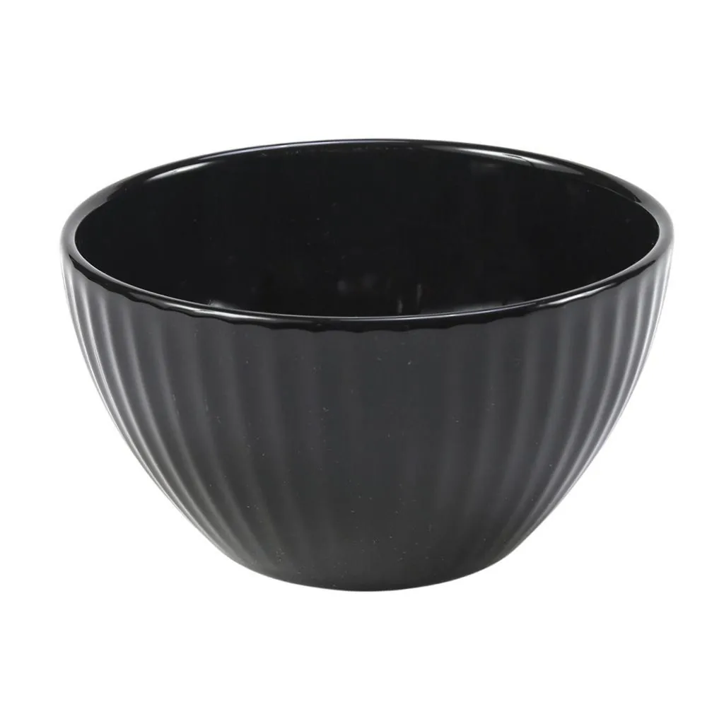 Bowl de Cerâmica Glamour 550Ml - Preto