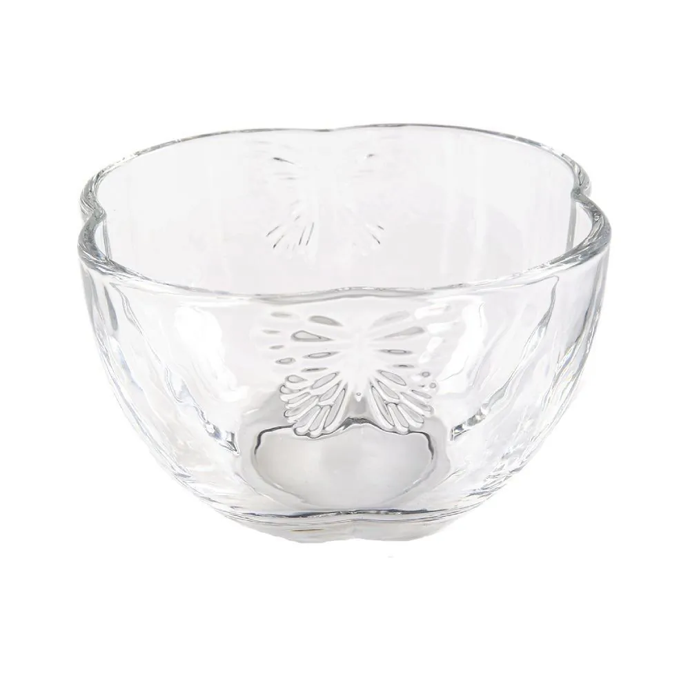 Bowl de Sobremesa Vidro Butterfly Wolff 350Ml - Transparente