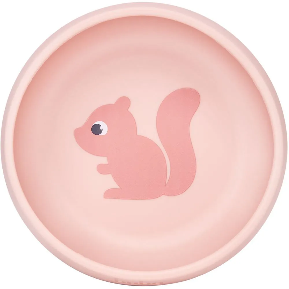 Bowl em Silicone com Ventosa Cloudy Buba - Rosa Claro