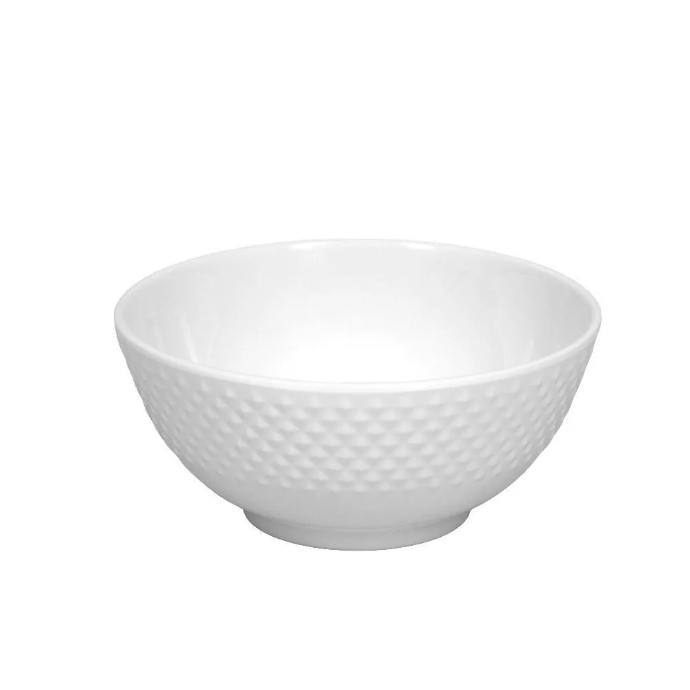 Bowl Melamina Diamond 320Ml - Branco