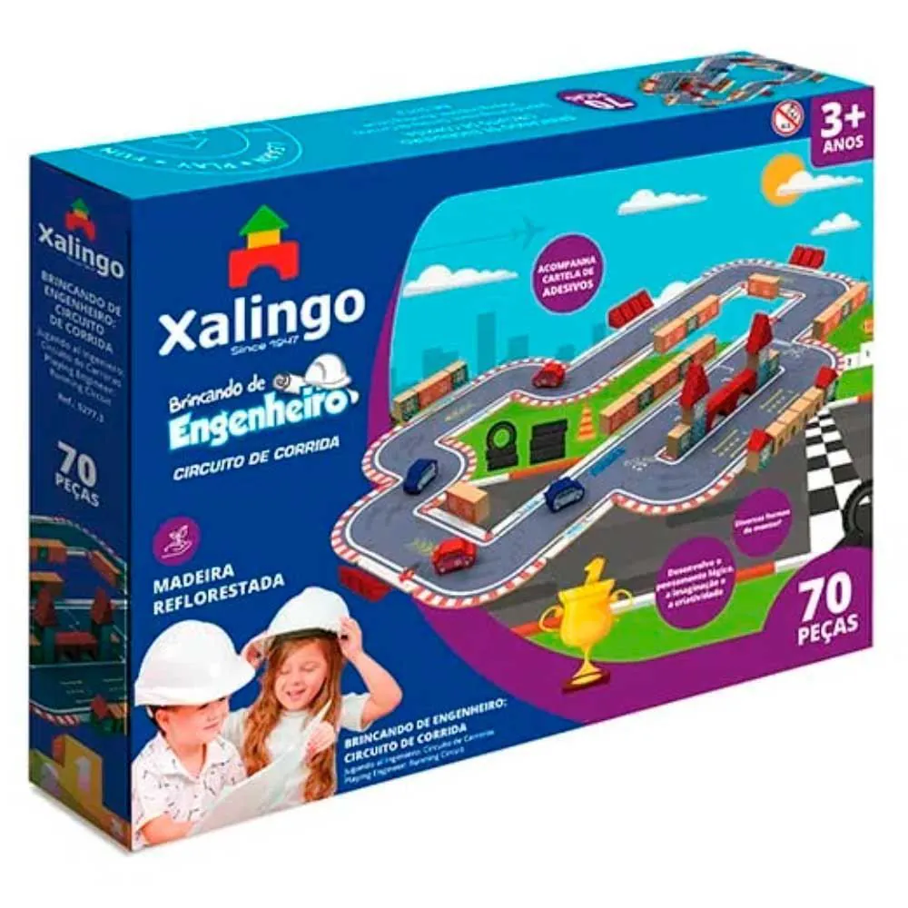 Brincando de Engenheiro Circuito de Corrida Xalingo - 52773