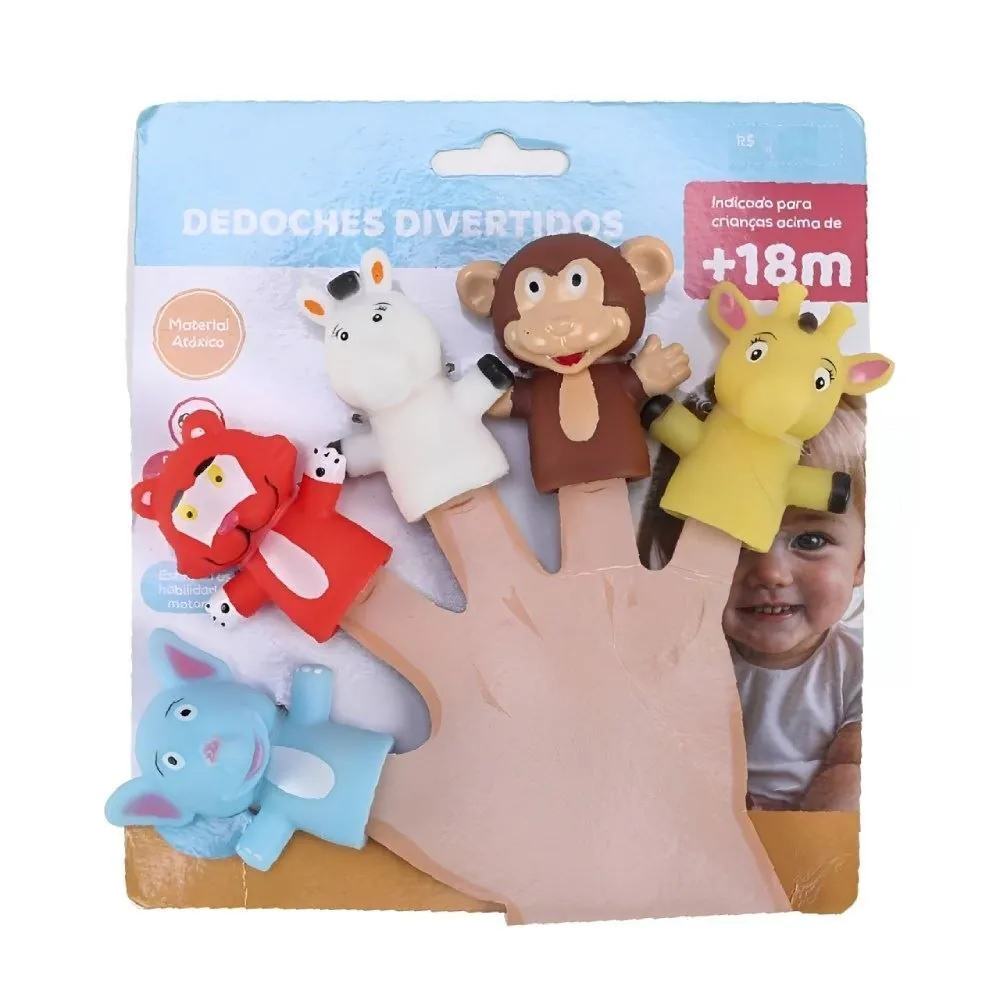 Brinquedo de Banho Dedoches Baby - HBR0532