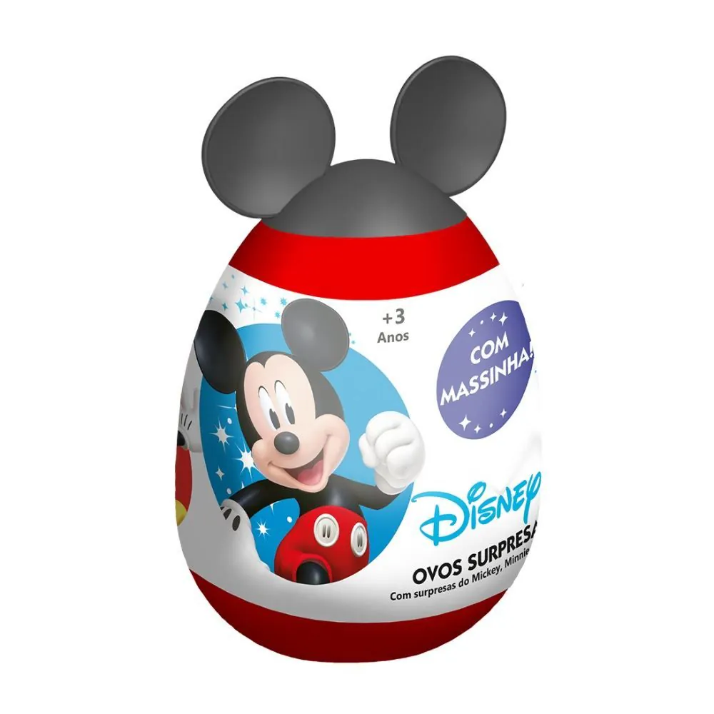 Brinquedo Ovo Surpresa com Orelha Disney Cotiplás - Sortido