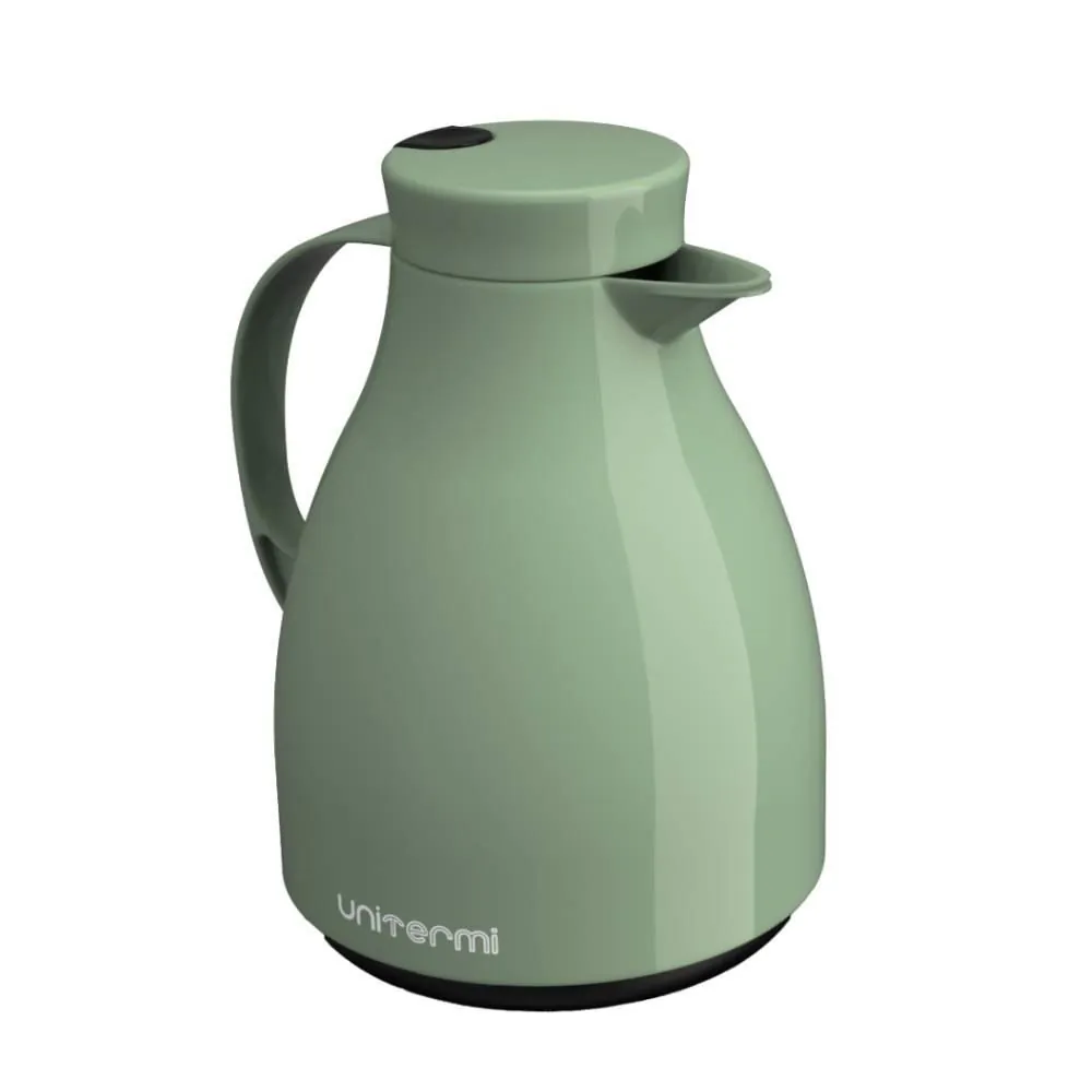 Bule Térmico com Gatilho Paris Unitermi 1 Litro - Verde Menta