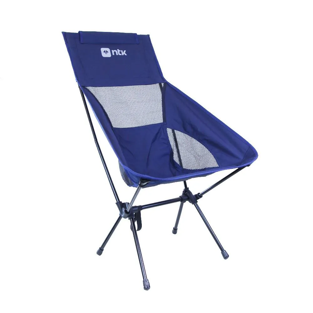Cadeira Dobrável Compact Nautika para Camping Suporta até 90Kg - Azul