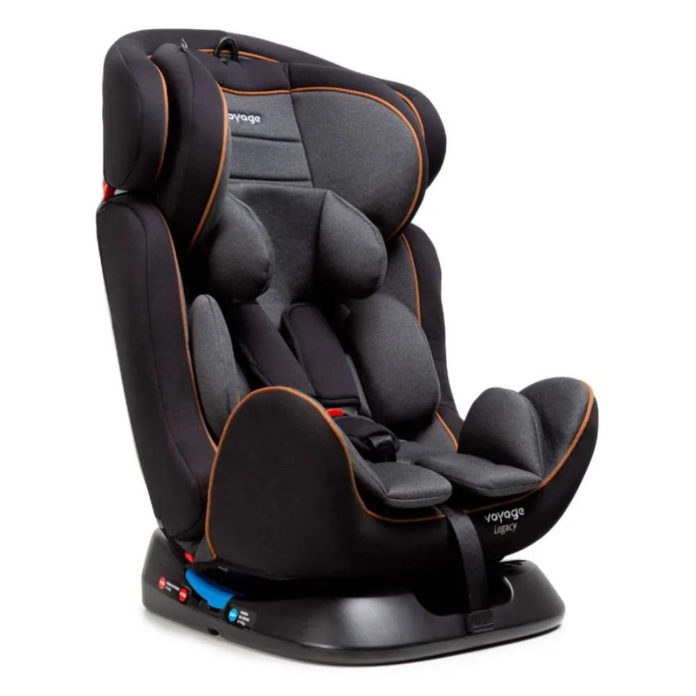 Cadeira para Carro Legacy 0 a 36Kg Voyage - Preto e Cinza