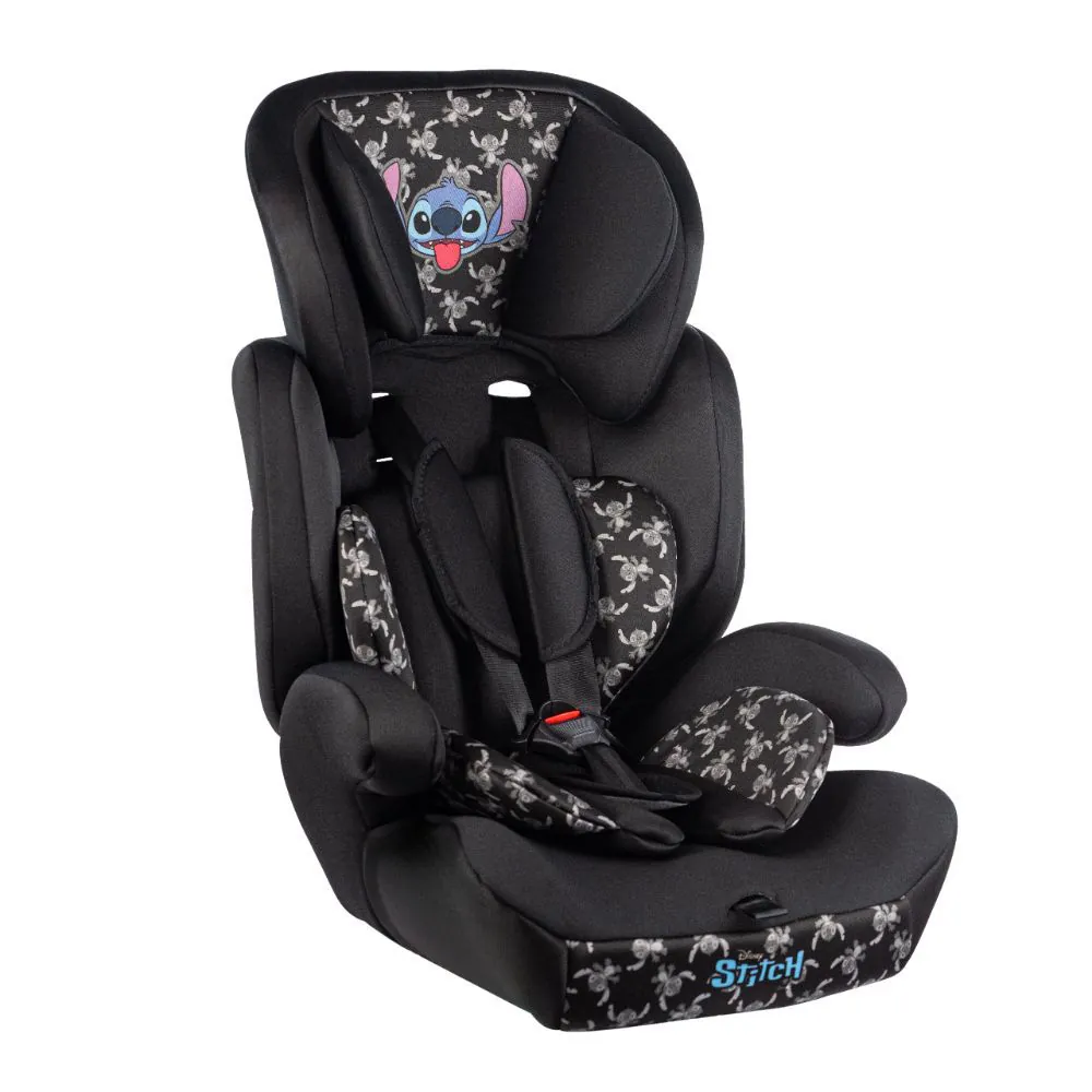 Cadeira para Carro 9 a 36 Kg Disney Stitch - Preto