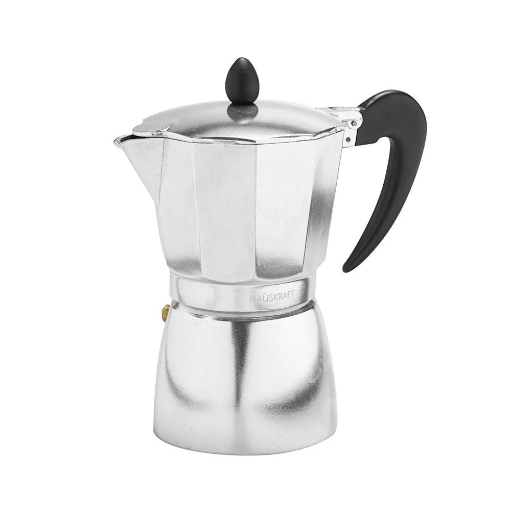 Cafeteira Italiana de Alumínio 300Ml - Prata