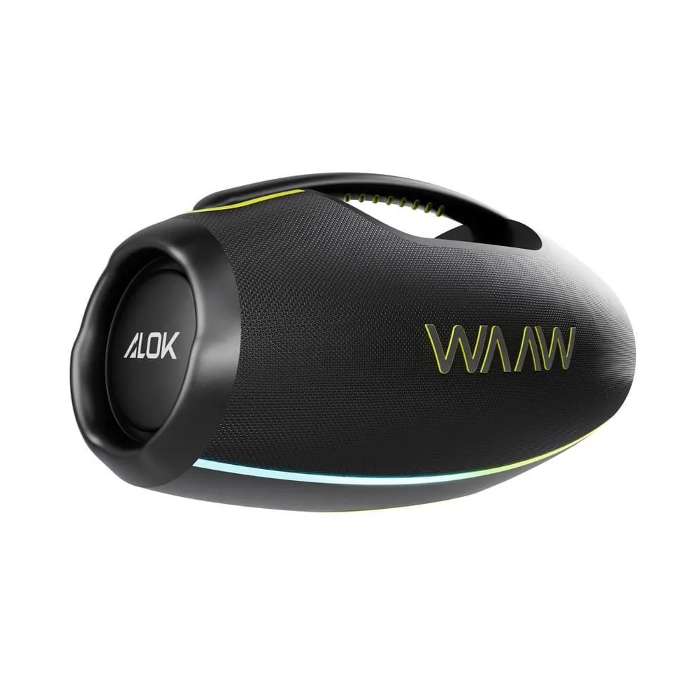 Caixa de Som Bluetooth Waaw by Alok 180W Rms Hyperboom 1000 - Preto