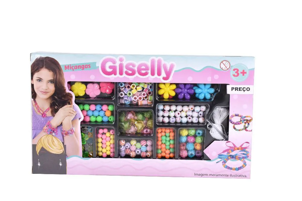 Caixa Pequena de Miçangas Infantil Toys - HMA969