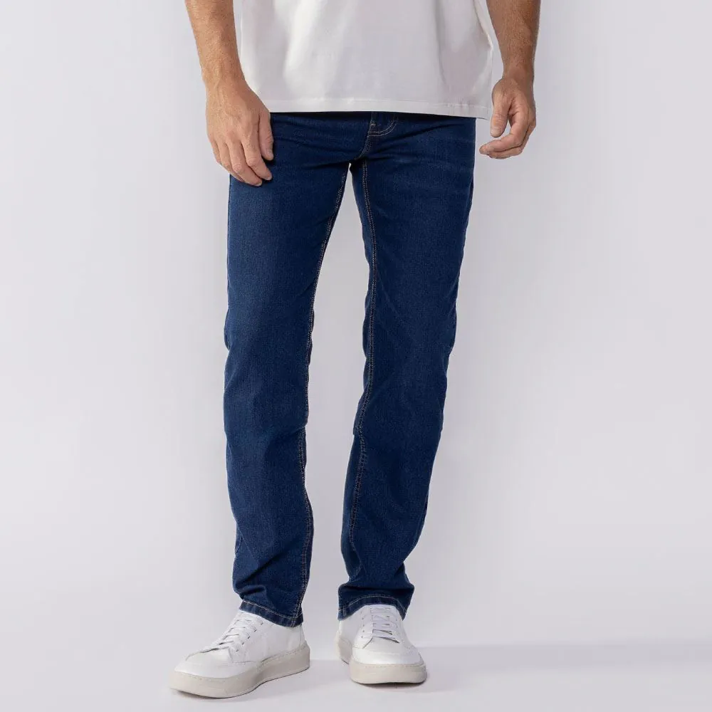 Calça Jeans Levi's 514 Masculina Straight Azul Escuro