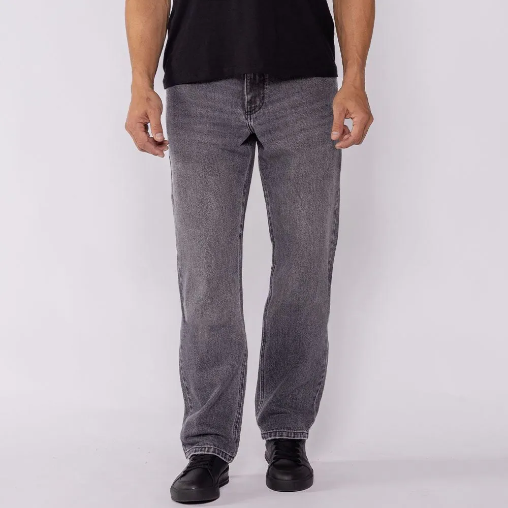 Calça Jeans Masculina Reta Thing Preto