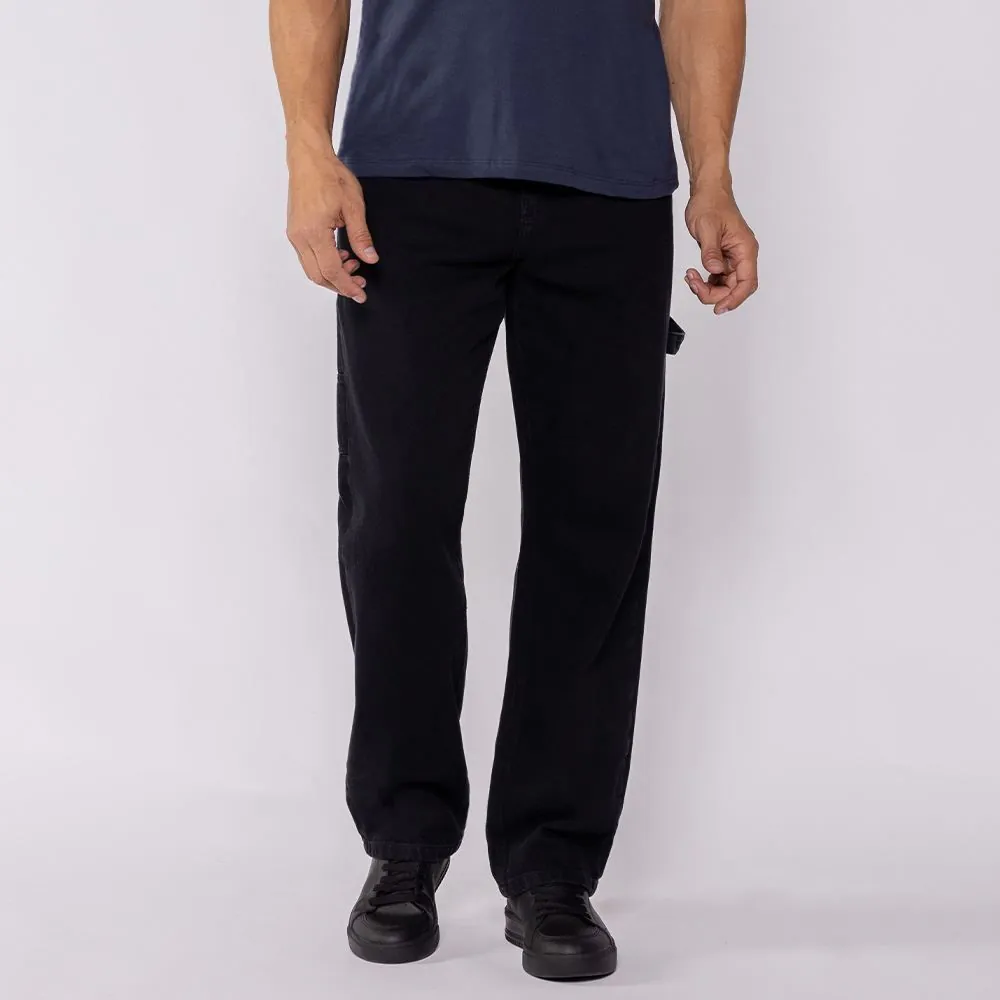 Calça Jeans Masculina Skater Thing Preto