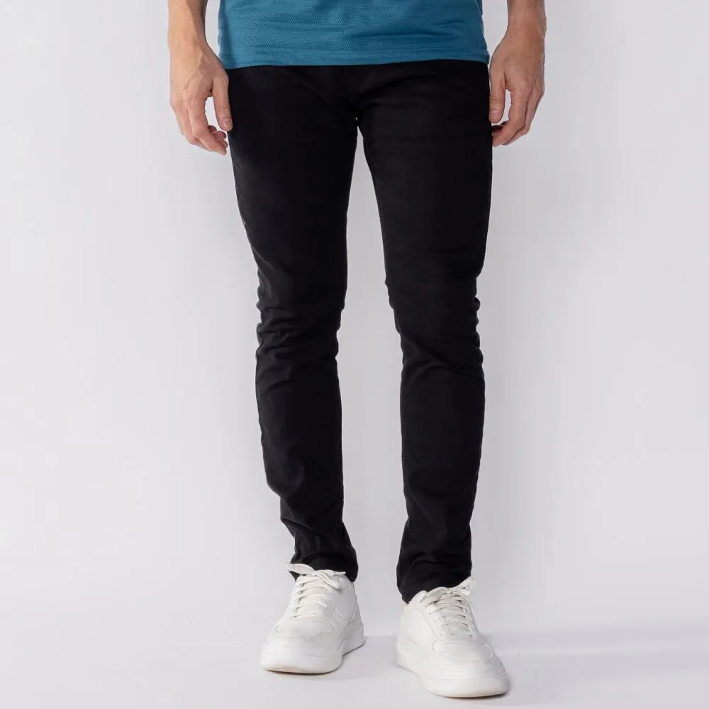 Calça Jeans Masculina Skinny Five Pockets Marc Alain Preto