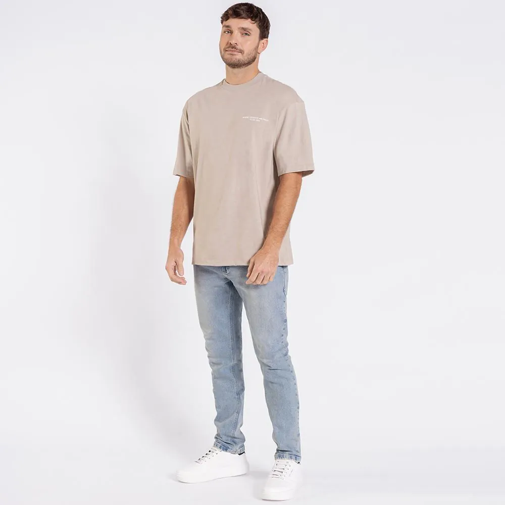 Calça Jeans Masculina Skinny Thing Azul Claro