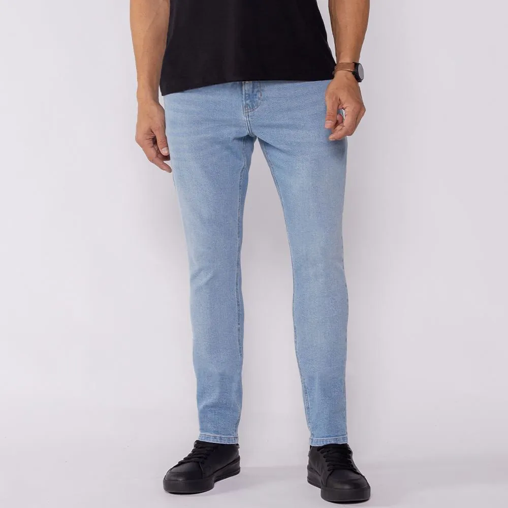 Calça Jeans Masculina Skinny Thing Azul Claro
