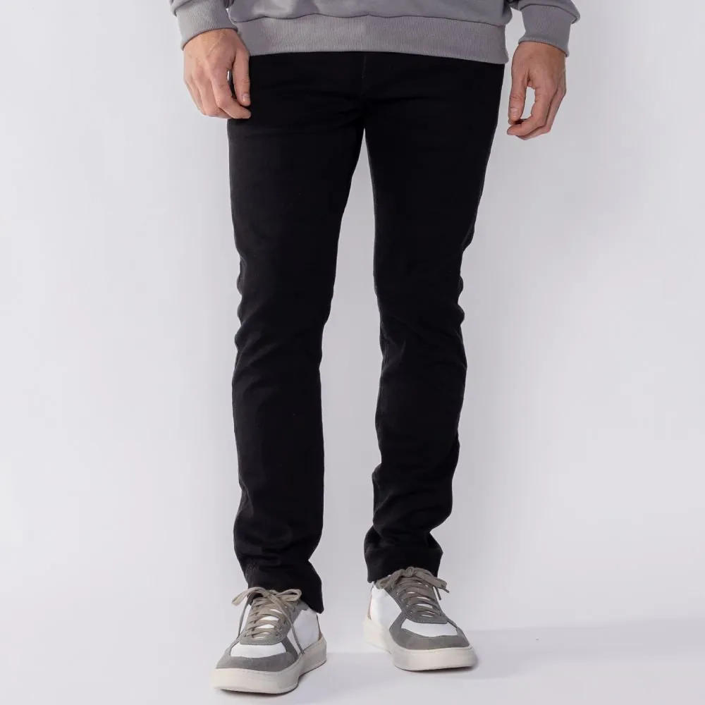 Calça Jeans Masculina Slim Marc Alain Preto