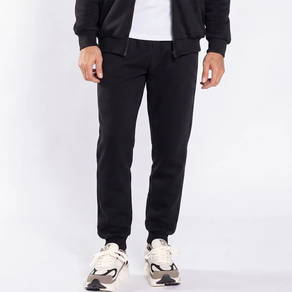 Calça Masculina Jogger de Moletom Marc Alain Preto