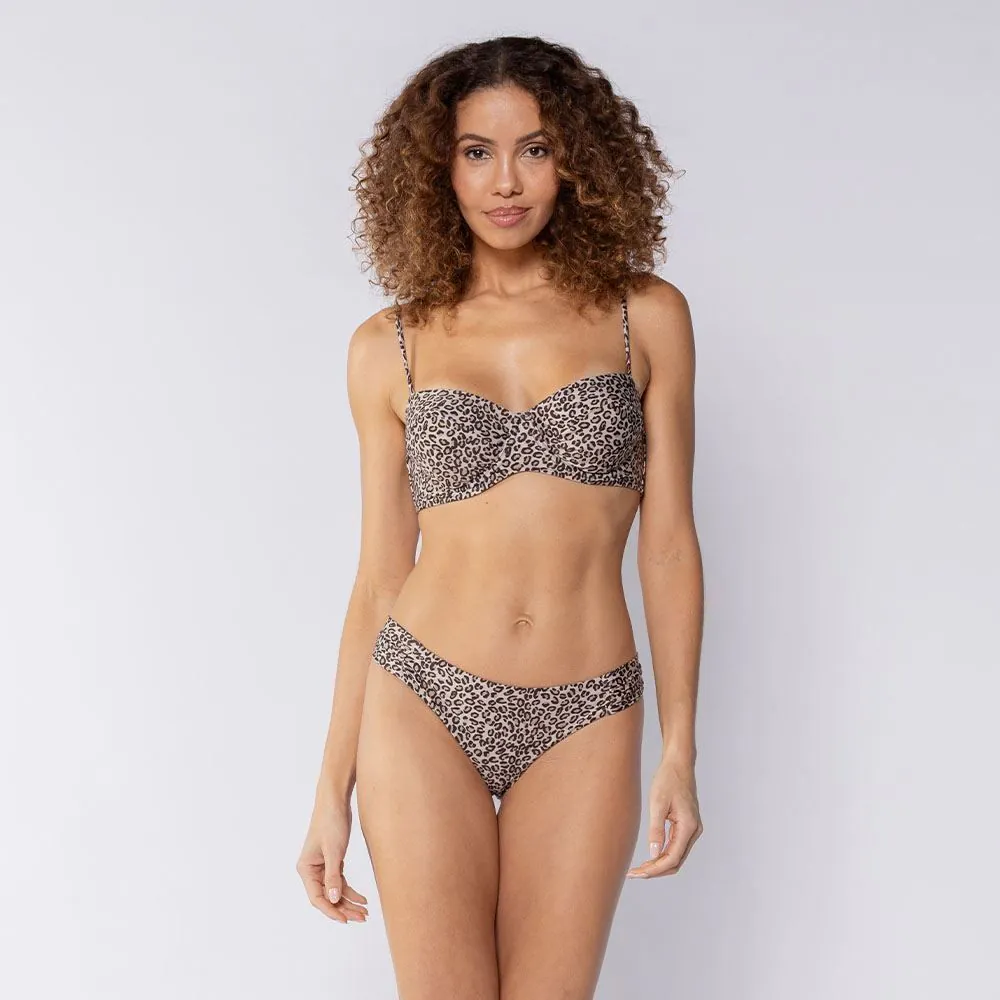 Calcinha Biquíni Tanga Boby Blues Animal Print