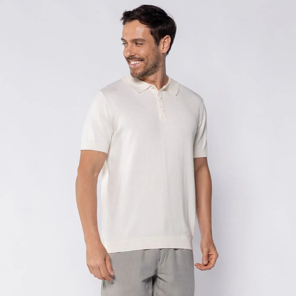 Camisa Polo Masculina Tricot Thing Off