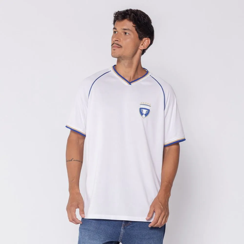 Camiseta Brasil Masculina Dry Fit Scream Branco