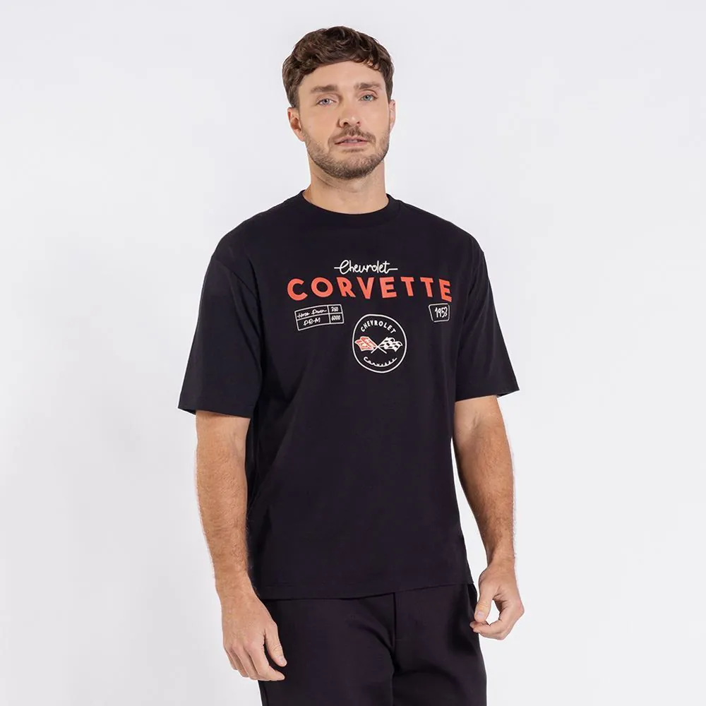 Camiseta Masculina Box Chevrolet Preto