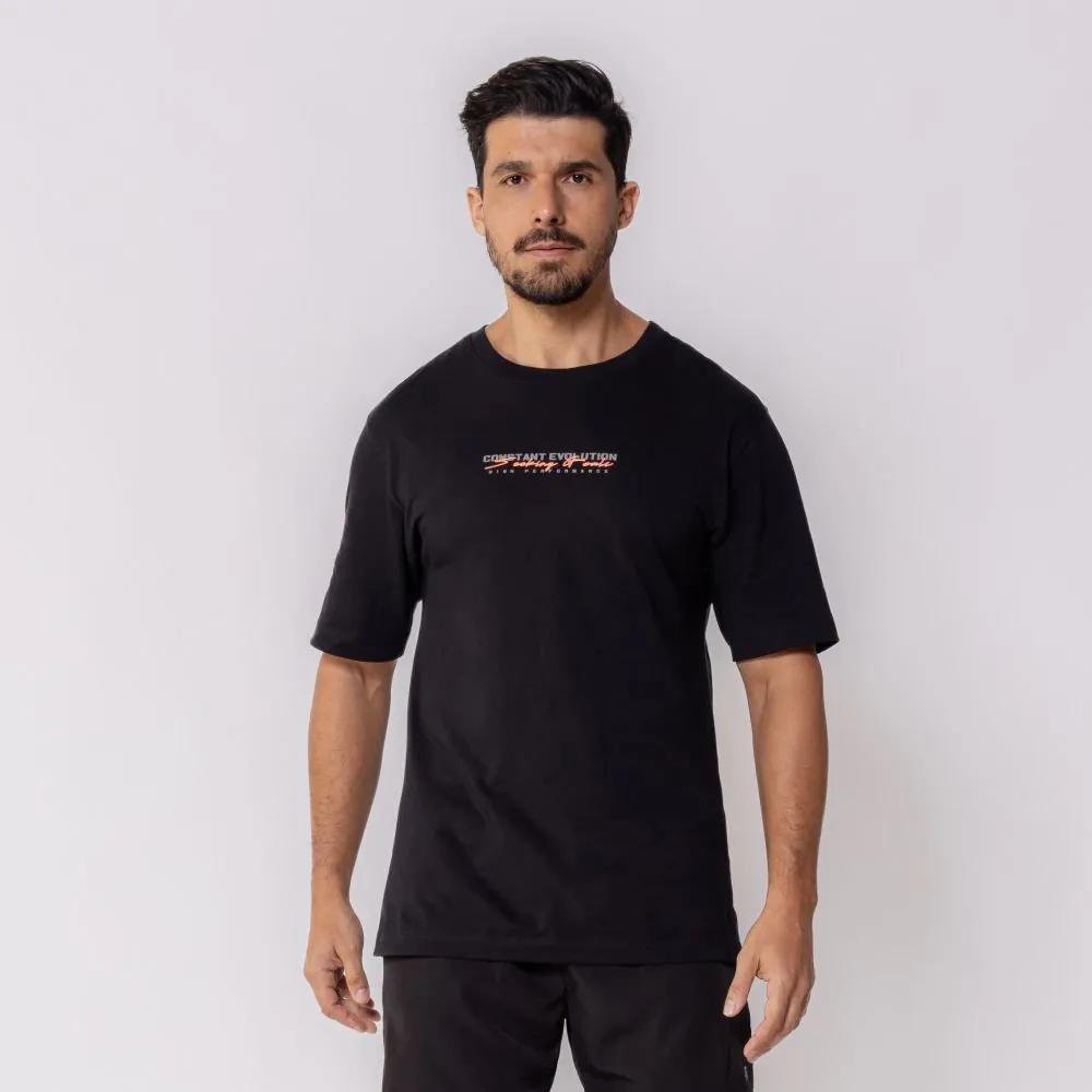 Camiseta Masculina Constant Evolution Scream Preto