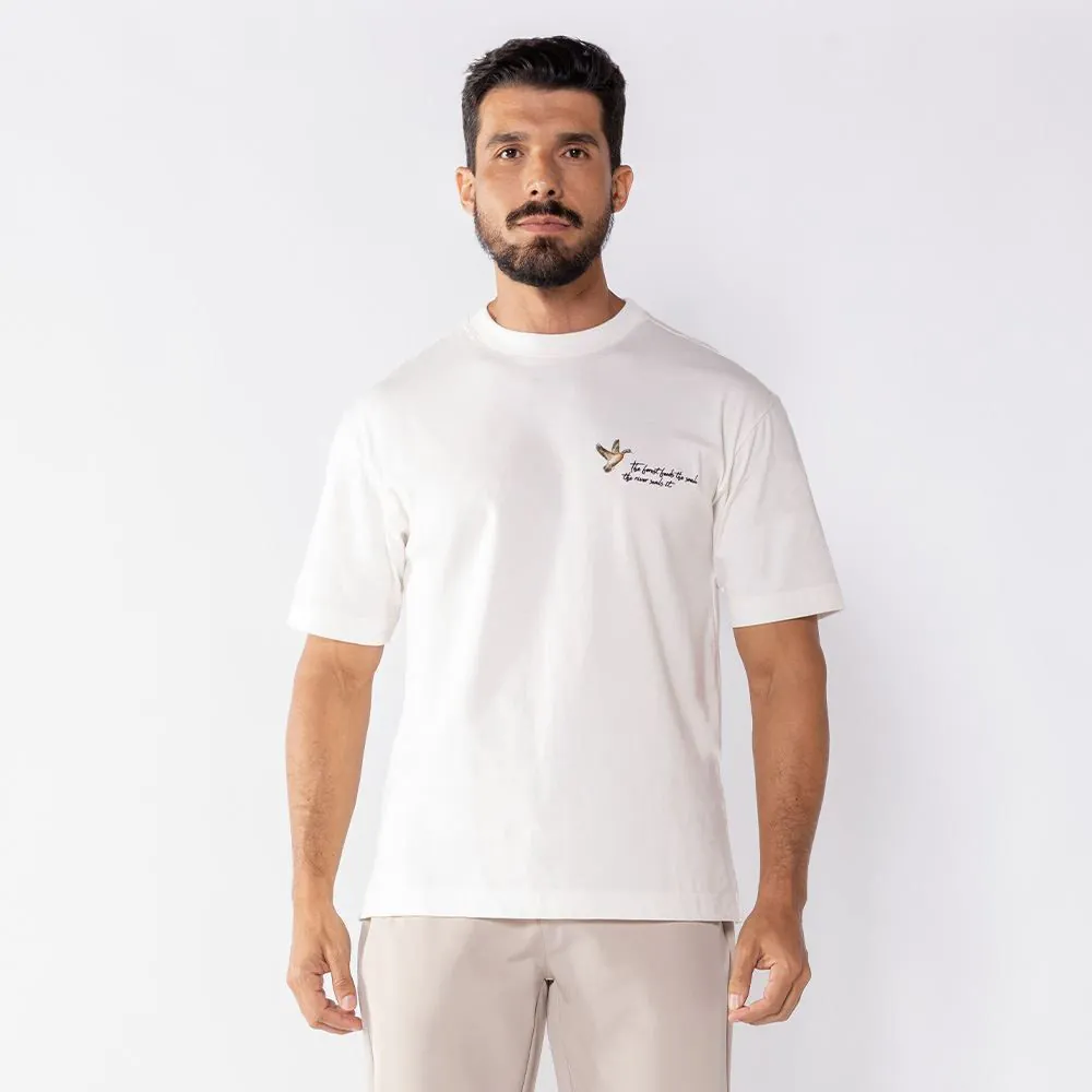 Camiseta Masculina Manga Curta Bordada Thing Talco