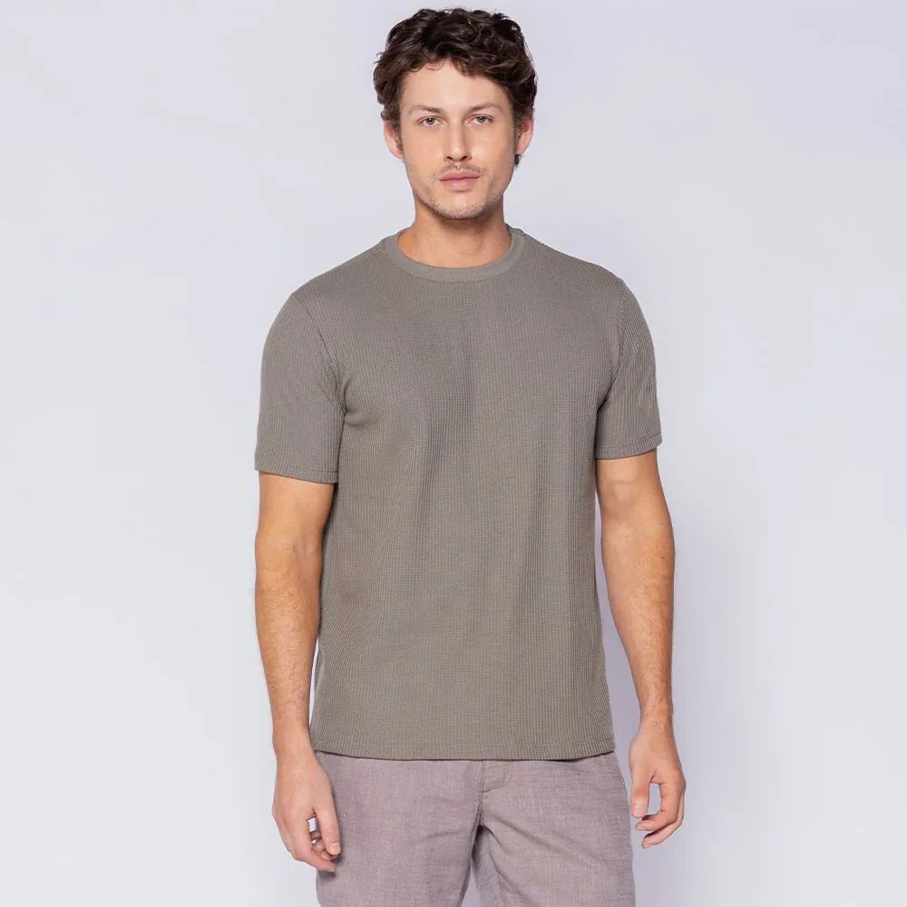 Camiseta Masculina em Malha Vegas Thing Manjericao