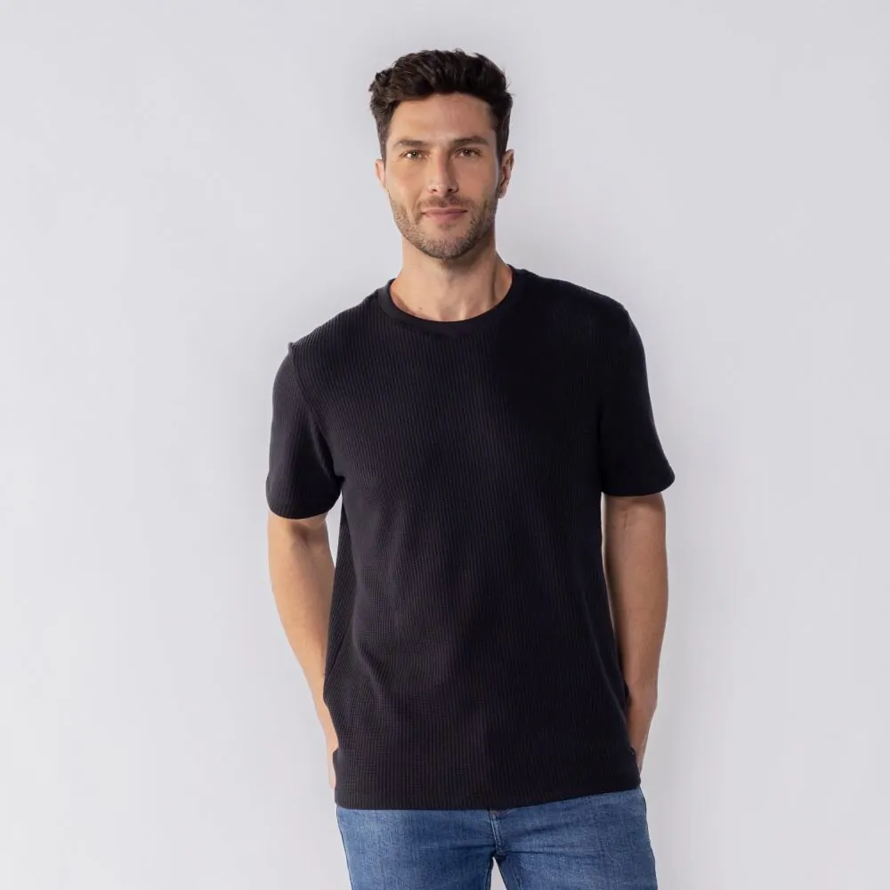 Camiseta Masculina em Malha Vegas Thing Preto